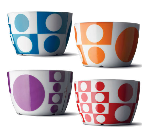 "PANTON" bowls coloured